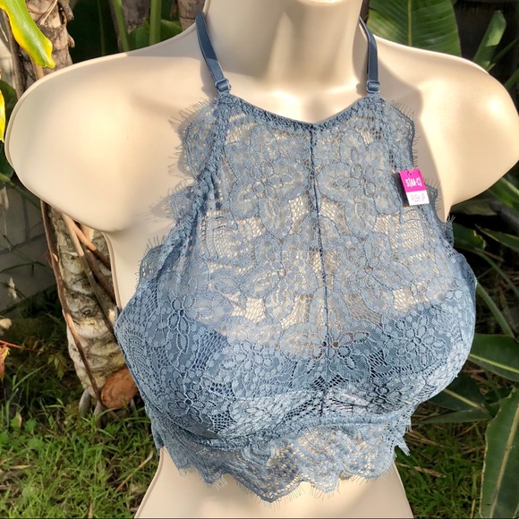 PINK Victoria's Secret Other - NWT PINK Victoria’s Secret Lace High Neck Bralette 💋